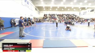 138 lbs Quarterfinal - Angel Cruz, Cathedral City vs Joshua Rosas, North Torrance