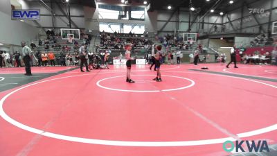 52 lbs Round Of 16 - Vincent Butcher, Tulsa Blue T Panthers vs Axel Miller, Skiatook Youth Wrestling