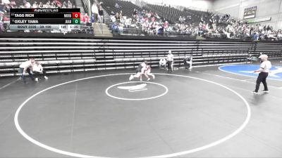 3A 190 lbs Semifinal - Oxley Yama, Juab vs Tagg Rich, Morgan