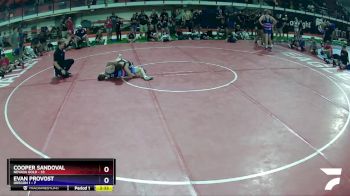106 lbs Placement (16 Team) - COOPER SANDOVAL, Nevada GOLD vs Evan Provost, Oregon 1