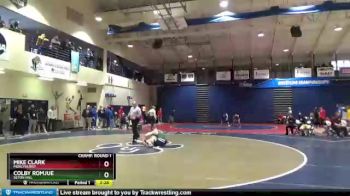 165 lbs Champ. Round 1 - Mike Clark, Mercyhurst vs Colby Romjue, Seton Hill