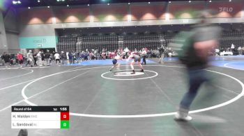 150 lbs Round Of 64 - Hunter Walden, Bingham vs Landon Sandoval, Silver