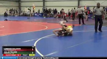 130 lbs Round 1 (6 Team) - Nolan Fellers, Minion Black vs Lorenzo Gallegos, Team New Mexico