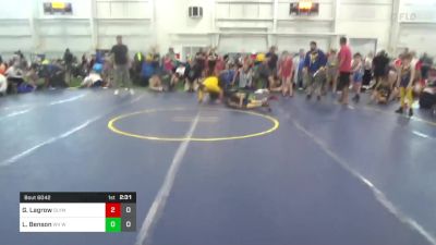 55 lbs Pools - Grayson Lagrow, Olympia National vs Luke Benson, WV Wild 2