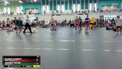 113 lbs Round 3 (4 Team) - Leland Flaherty, Quest For Gold vs Andrew Taylor, Eagles WC