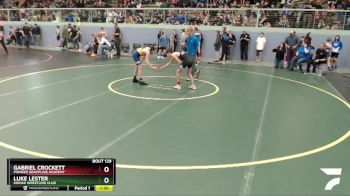 102 lbs Round 1 - Luke Lester, Kodiak Wrestling Club vs Gabriel Crockett, Pioneer Grappling Academy