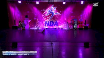Dance Dynamics - Landry Smith [2025 Mini - Solo - Contemporary/Lyrical Day 1] 2025 NDA Houston Regional