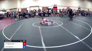 41 lbs Round Of 16 - Sawyer Greenstreet, Mat Sense Wrestling vs Jackson Humphrey, High Desert Wrestling Club