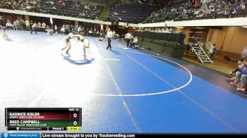 132 lbs Cons. Round 3 - Reed Campbell, Team Valley Wrestling Club vs Kadince Kisler, Sebolt Wrestling Academy
