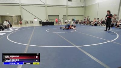 215 lbs Semis & 3rd Wb (16 Team) - Joey Stephens, Alabama vs Malachi Lorne, Oklahoma Red