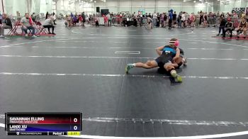 126 lbs Round 2 - Savannah Elling, Predators Wrestling vs Lanxi Xu, Unattached