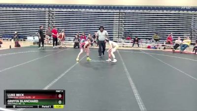 76 lbs Round 3 (6 Team) - Luke Beck, Terps East Coast Elite vs Griffin Blanchard, Wolfpack WC