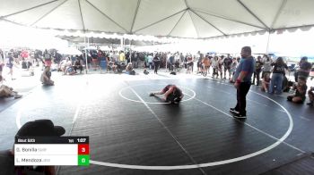 136 lbs Quarterfinal - Gabriela Bonilla, Surfside RTC vs Liani Mendoza, Jedi WC