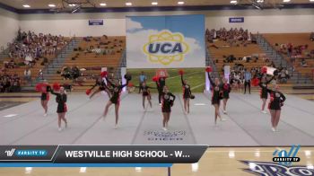 Westville High School - Westville Varsity Cheer [2022 Game Day Small Varsity Coed Day 1] 2022 UCA Hoosier Regional