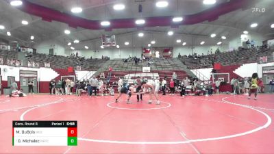 165 lbs Cons. Round 6 - David Michalec, Bulldog Premier WC vs Malachi DuBois, Wes-Del