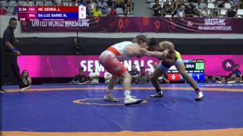 65 kg Semifinal - Joey McKenna, USA vs Matheus Da Luz Barreto, BRA