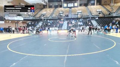 160 lbs Quarterfinal - Anastasia Hardin, Unattached vs Kaylee Ricketts, Fort Hays State