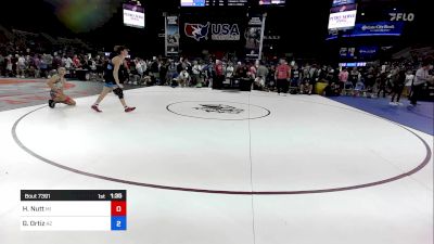 120 lbs Cons 32 #2 - Haydn Nutt, MI vs Gunnar Ortiz, AZ