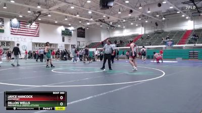 215 lbs 3rd Place Match - Jayce Hancock, Southport vs Dillon Wells, Indianapolis Crispus Attucks