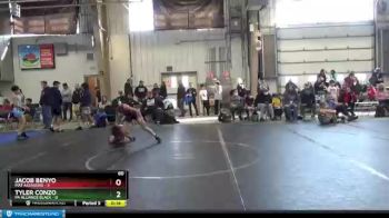 80 lbs Round 3 (4 Team) - Dom Morrison, PA Alliance Blue vs Brad Anderson, AACo Allstars