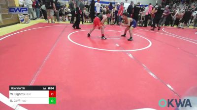 83-90 lbs Round Of 16 - Wyatt Eighmy, Heat vs Bryson Goff, Team Tulsa Wrestling Club