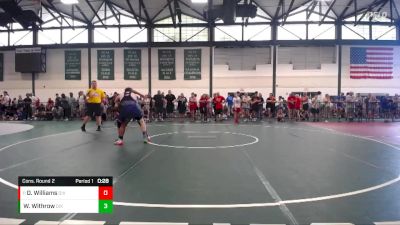 164-176 lbs Cons. Round 2 - Dayson Williams, Iguana Wrestling Club vs William Michael Withrow, Dixon