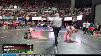 AA - 182 lbs Cons. Round 1 - Xander Winter, Flathead vs Charles Fox, Helena