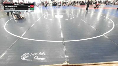 152 lbs Consi Of 16 #2 - Micah Krieger, OH vs Jordan Neal, OH