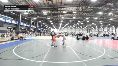 145 lbs Round Of 16 - Mason Basile, FL vs Kolvin Thompson, UT