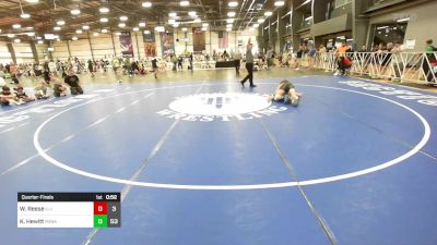 150 lbs Quarterfinal - Wade Reese, Illinois Orange & Blue vs Keegan Hewitt, POWA