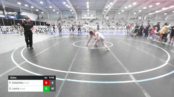 152 lbs Semifinal - Piper Zatechka, Team Nebraska Blue vs Skylur Lewis, POWA