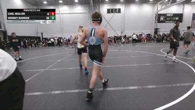 113 lbs Round 2 (6 Team) - Johnny Barron, Iron Horse Blue vs Cael Muller, Lost Boys