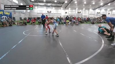 105 lbs Round 7 (8 Team) - Vincent Lopez, Eastwood Eagles WC vs Joshua Davidson, Contenders WA Blue
