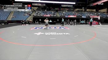 180 lbs Cons. Round 5 - 7 America Lopez, William Penn vs Lillian Gradillas-Flores, Southern Oregon