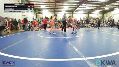 100 lbs Rr Rnd 2 - Beckett Newman, Enid Youth Wrestling Club vs Augustus Cosby, Pawhuska Elks Takedown