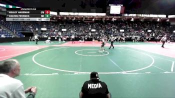 100 lbs Champ. Round 2 - Colton Petznick, EWC3 vs Kelley Hageman, CPWA