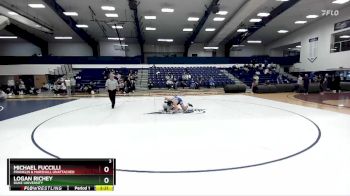174 lbs 3rd Place Match - Michael Fuccilli, Franklin & Marshall Unattached vs Logan Richey, Duke University