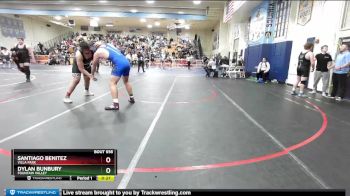 285 lbs Cons. Round 4 - Dylan Bunbury, Fountain Valley vs Santiago Benitez, Villa Park
