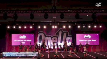 CheerForce San Diego - Rebellion [2026 L1 Youth - Small - B Day 1] 2026 One Up Grand Nationals