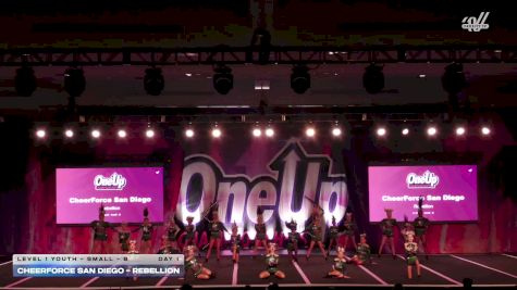 CheerForce San Diego - Rebellion [2026 L1 Youth - Small - B Day 1] 2026 One Up Grand Nationals