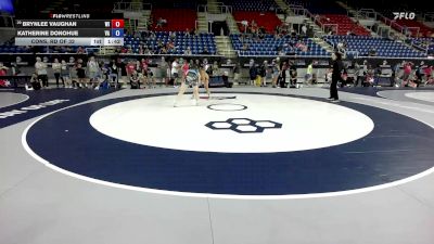 155 lbs Cons. Rd Of 32 - Brynlee Vaughan, WI vs Katherine Donohue, VA