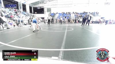 80 lbs Round 1 (4 Team) - Daxin Allen, SEK Elite vs Cole Jones, Untouchables Purple