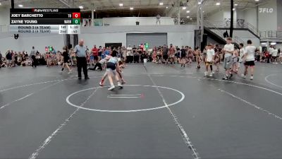 80 lbs Round 3 (4 Team) - Joey Barchetto, The Outsiders vs Zayne Young, Warhawks