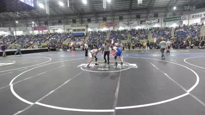 125 lbs Round Of 32 - Lorenzo Arellano, Fort Lupton MS vs Jayce Carochi, Florence Middle School