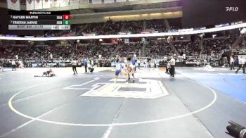II-170 lbs Semifinal - Tristan Jarvie, General Brown vs Kayleb Martin, Sackets Harbor
