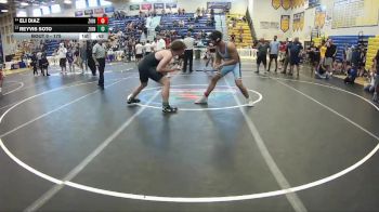 175 lbs Cons. Round 3 - Reyvis Soto, Lost Tribe vs Eli Diaz, Somerset Academy