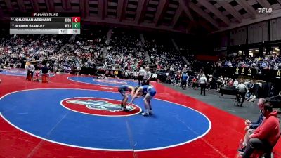 126-3A Cons. Semi - Jonathan Arehart, Heritage-Catoosa vs Jayden Starley, West Laurens