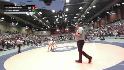 2A 106 lbs Champ. Round 1 - Hank Stephenson, Millard vs Kage Johnson, San Juan