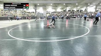 40 lbs Cons. Round 2 - Hank Laycock, Straw Plains Hornets vs Joshua Persons, Blackman Wrestling Club