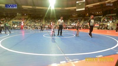 52 lbs Round Of 32 - Luke Pinkerton, Rising Kingz vs Avery Murray, El Reno Wrestling Club